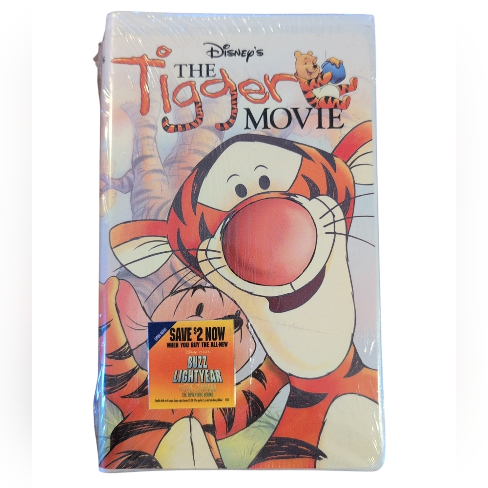 DISNEY'S The Tigger Movie Brand New Sealed VHS Tape